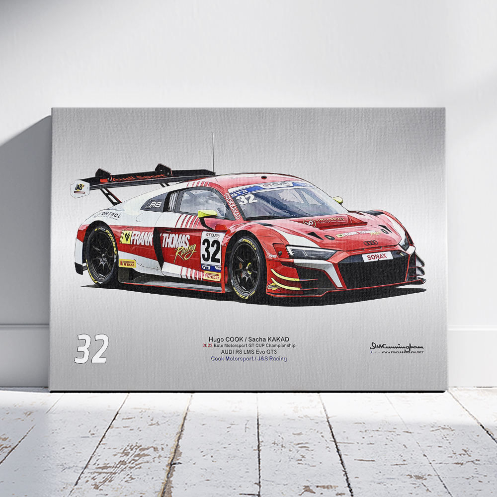 [C230703] C230703 AUDI R8LMS GT3 GTCUP 2023 #32 J and S Cook