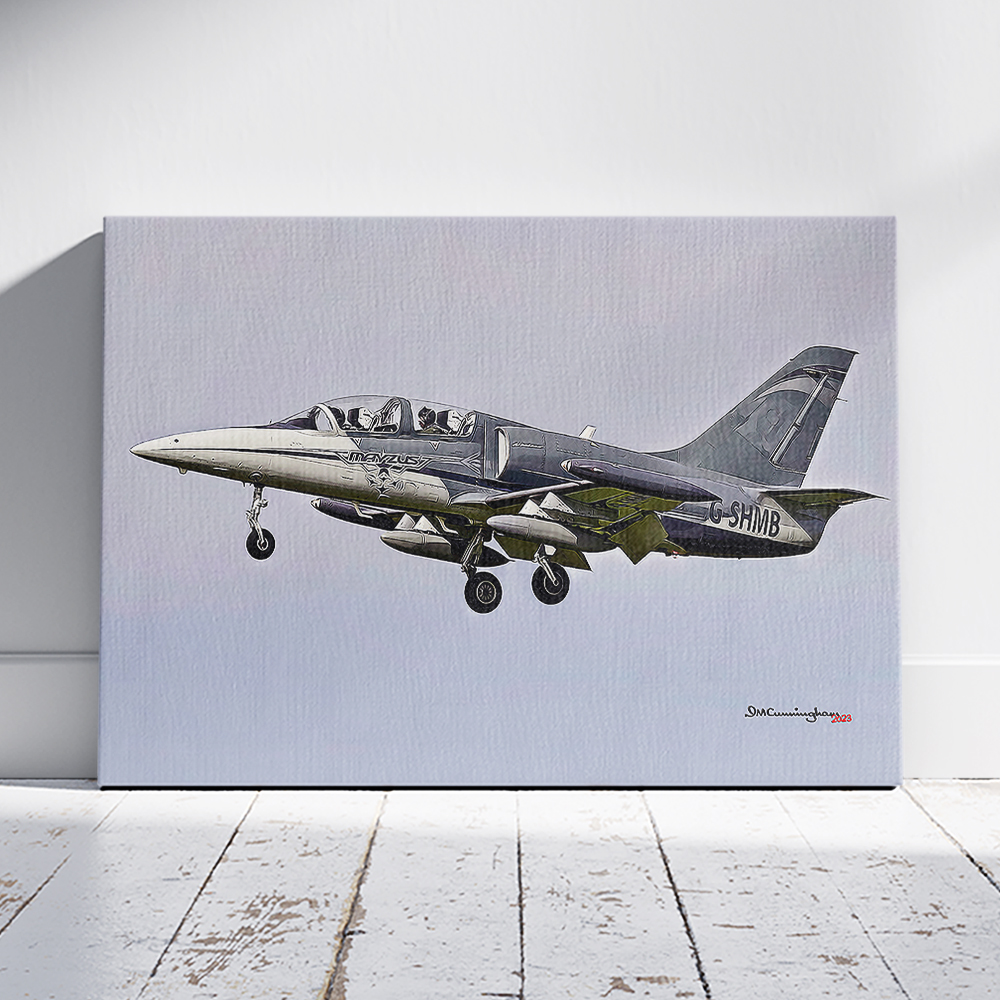 [C231000] C231000 AERO L39 Albatros G-SHMB L39 Aviation Steve Hartley MickHarling Blackpool