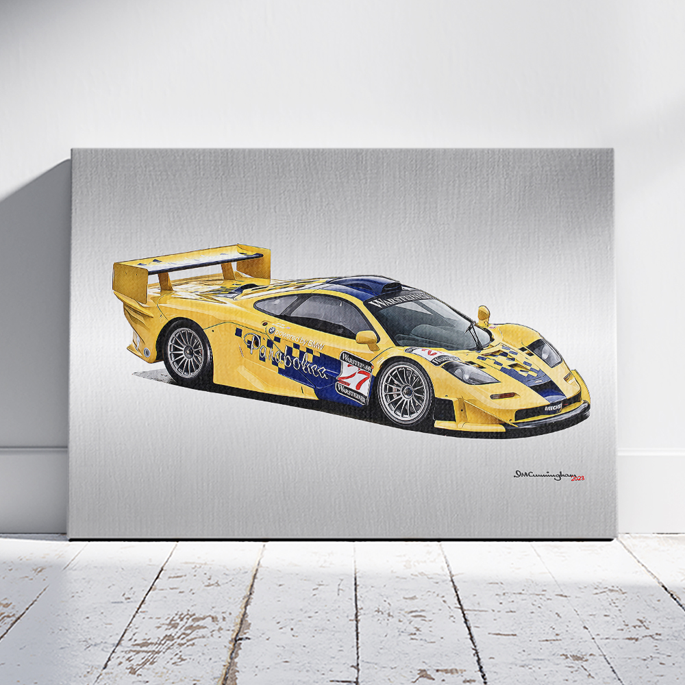 [C231013] C231013 McLaren F1 GTR Longtail Parabolica #27R 1997