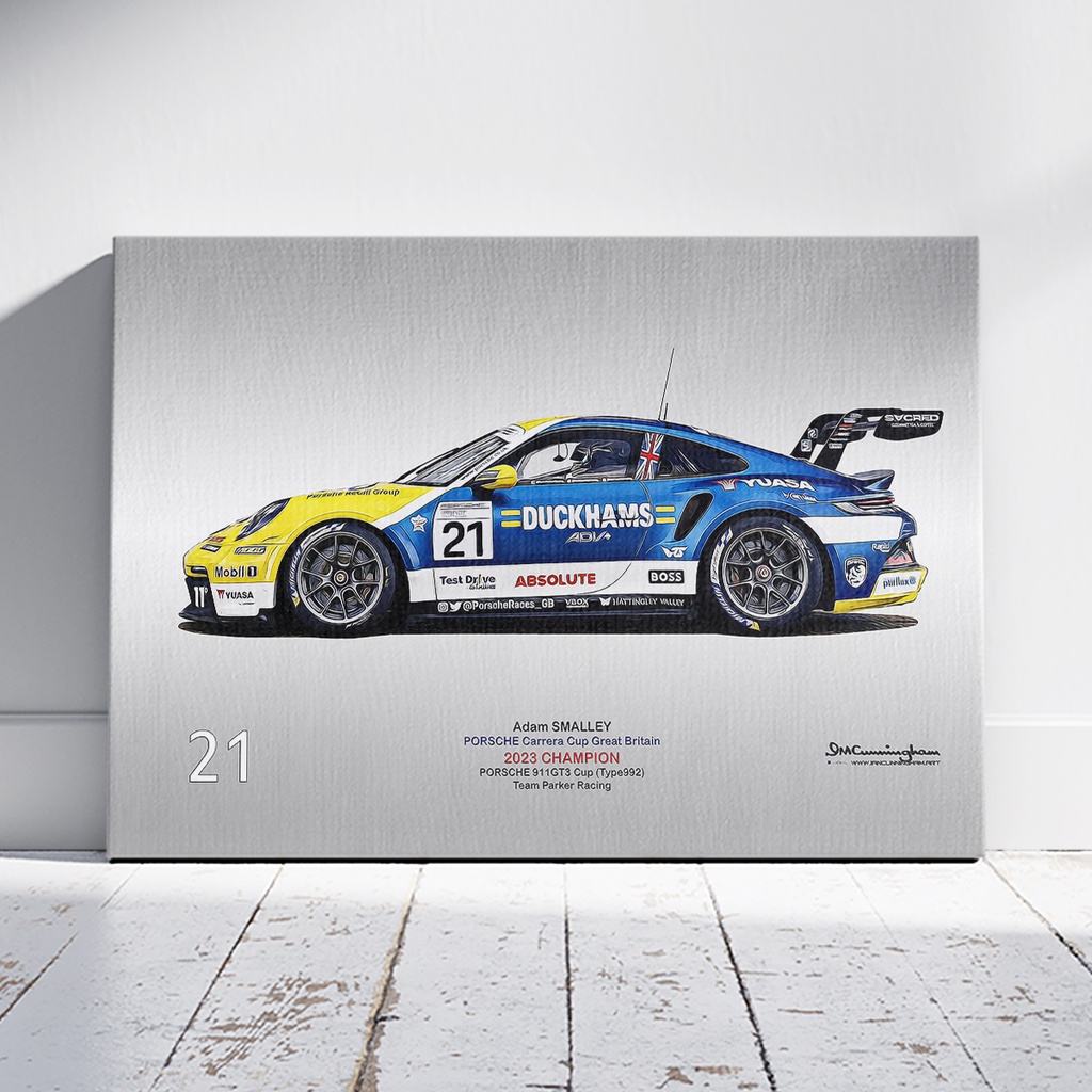 [C231212] C231212 Porsche 992 GT3 Cup PCCGB23 Champion Team Parker Racing #21