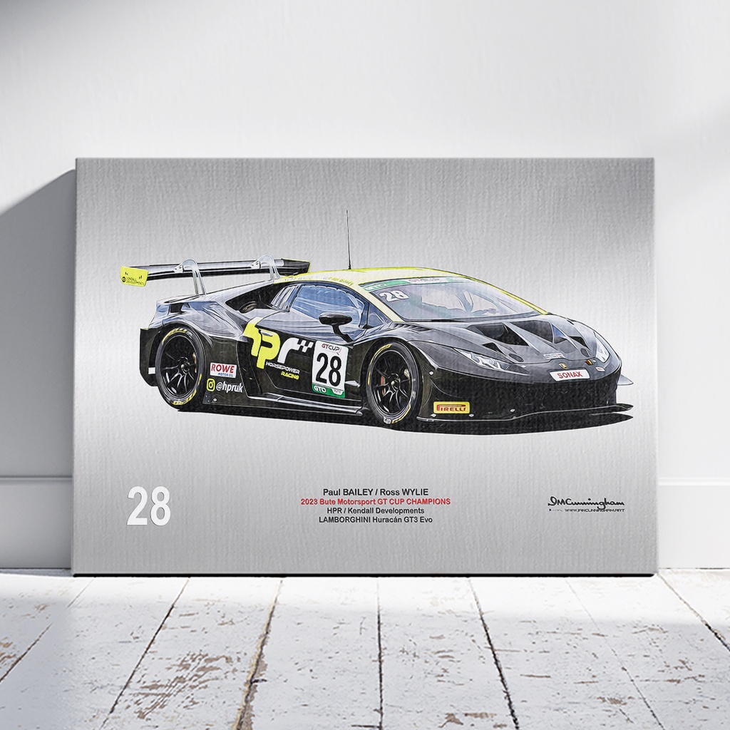 [C240101] C240101 Lamborghini Huracan GT3 Evo GT Cup Champions Kendall #28
