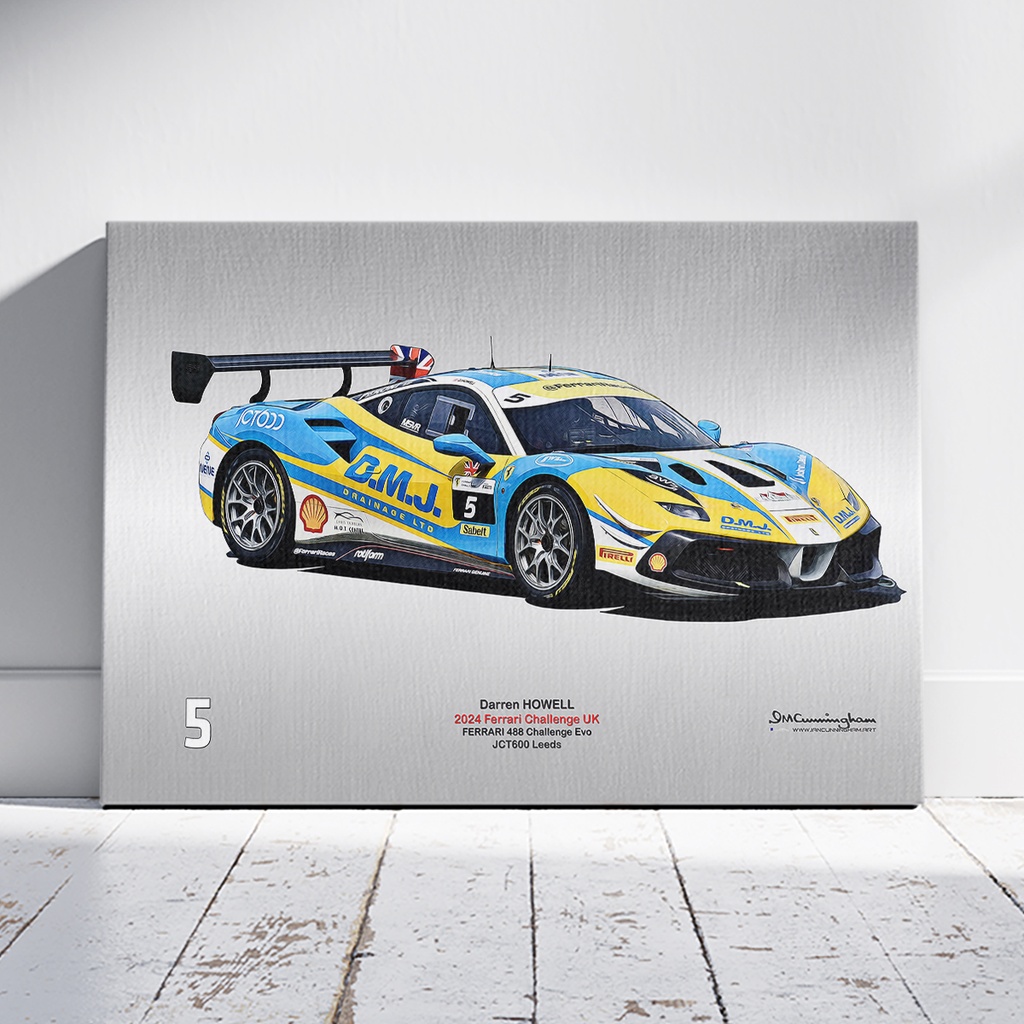 [C240605] C240605 Ferrari 488 Challenge Evo FCUK24 HOWELL #5
