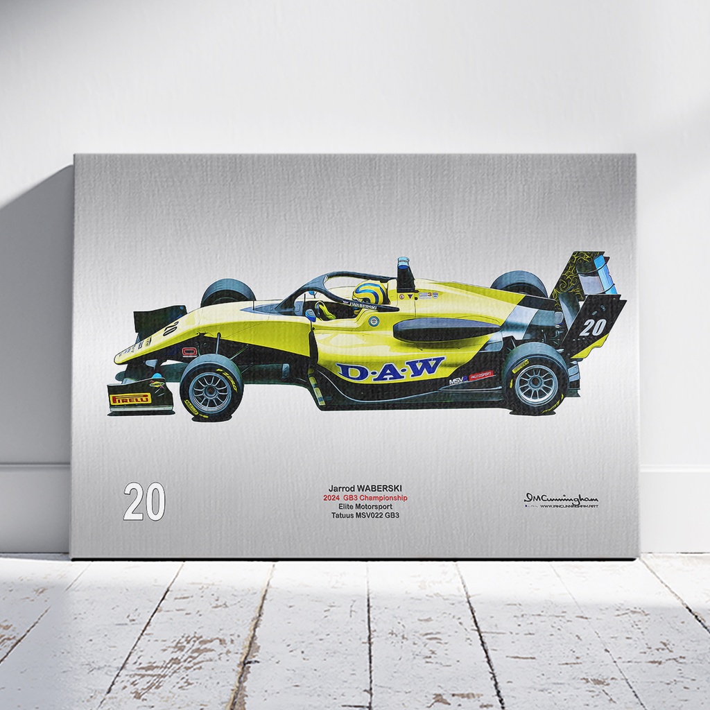 C240906 Tatuus MSV022 British GB3 24 Elite #20