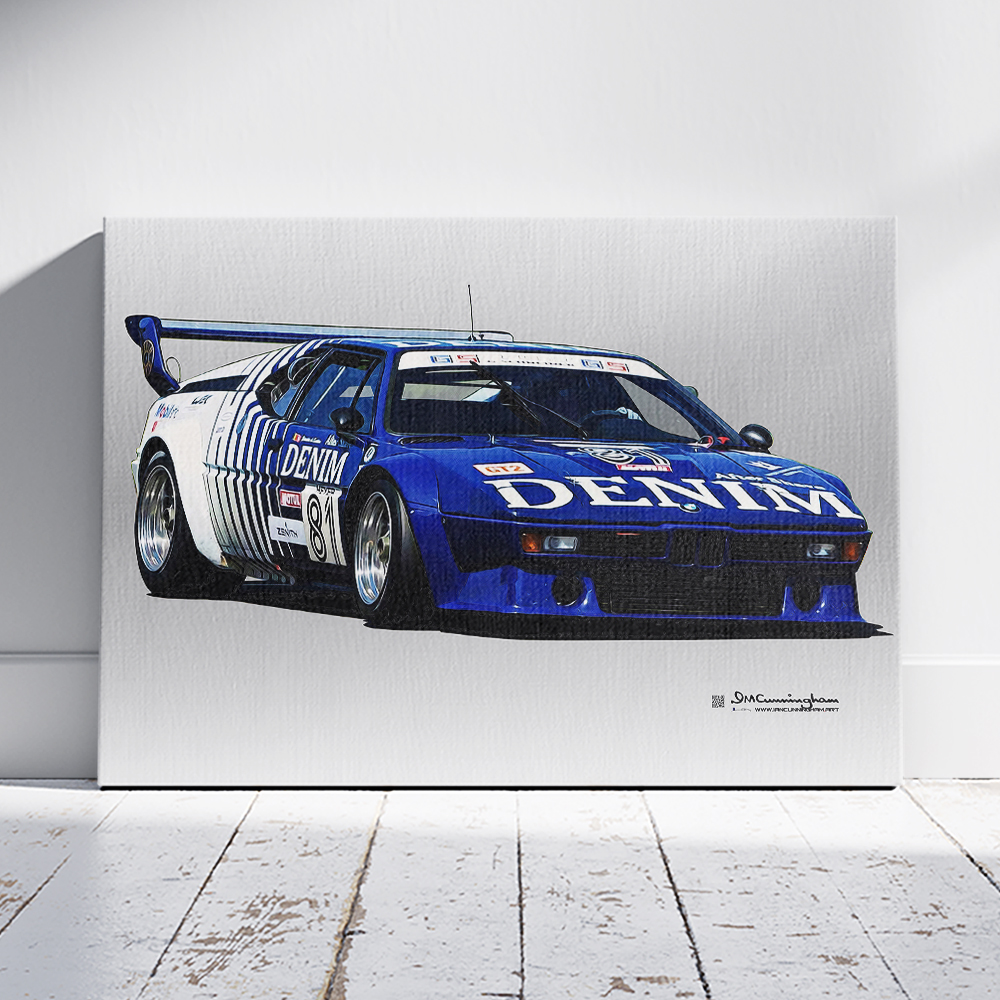 [C260712] C260712 BMW M1 E21 PROCAR DENIM
